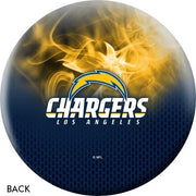 KR Strikeforce NFL on Fire Los Angeles Chargers Bowling Ball-DiscountBowlingSupply.com
