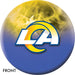 KR Strikeforce NFL on Fire Los Angeles Rams Bowling Ball-DiscountBowlingSupply.com