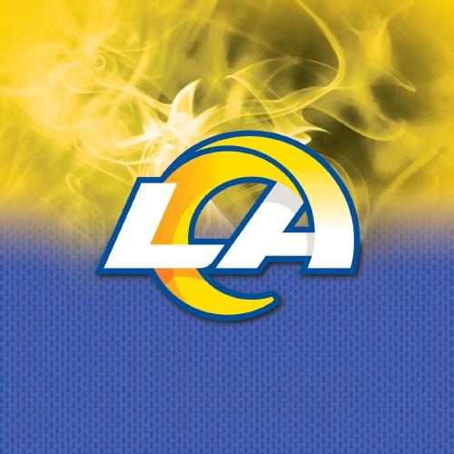 KR Strikeforce NFL on Fire Los Angeles Rams Bowling Towel-DiscountBowlingSupply.com