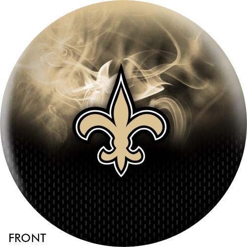 KR Strikeforce NFL on Fire New Orleans Saints Bowling Ball-DiscountBowlingSupply.com