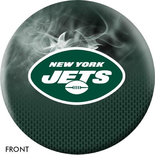 KR Strikeforce NFL on Fire New York Jets Bowling Ball-DiscountBowlingSupply.com