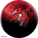 KR Strikeforce NFL on Fire Tampa Bay Buccaneers Bowling Ball-DiscountBowlingSupply.com