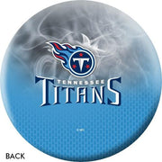 KR Strikeforce NFL on Fire Tennessee Titans Bowling Ball-DiscountBowlingSupply.com