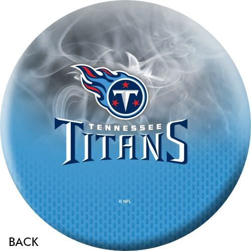 KR Strikeforce NFL on Fire Tennessee Titans Bowling Ball-DiscountBowlingSupply.com
