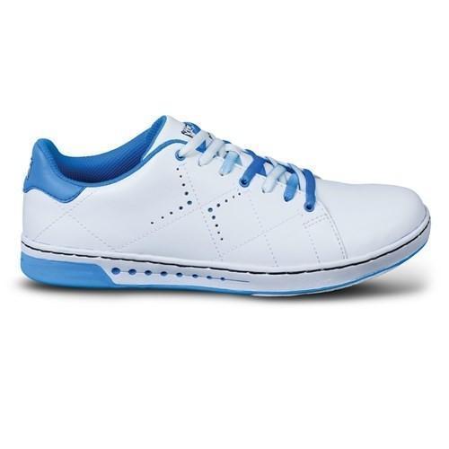 KR Strikeforce Womens Gem White Blue Bowling Shoes