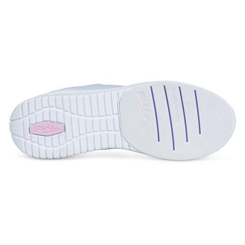 KR Strikeforce Womens Glitz White/Purple Bowling Shoes-BowlersParadise.com