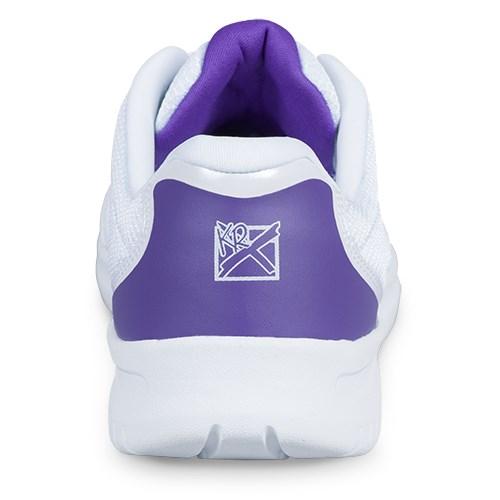 KR Strikeforce Womens Glitz White/Purple Bowling Shoes-BowlersParadise.com