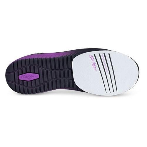 KR Strikeforce Womens Jazz Black/Purple Bowling Shoes-BowlersParadise.com