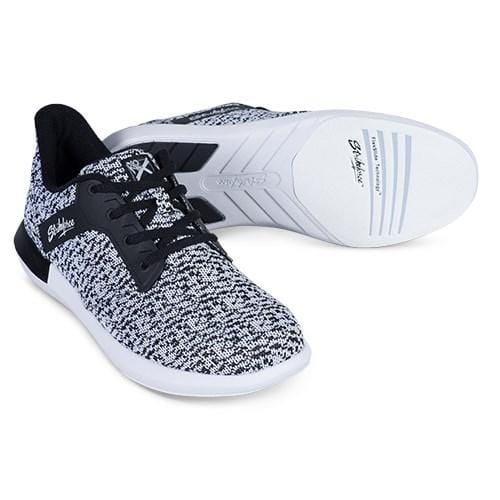 KR Strikeforce Womens Lux White/Black Bowling Shoes-BowlersParadise.com