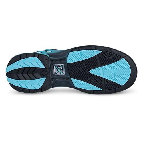 KR Strikeforce Womens Starr White/Black/Teal Right Hand Bowling Shoes-BowlersParadise.com