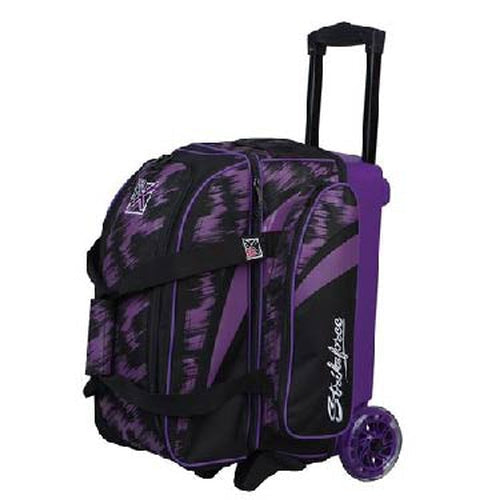 KR Cruiser Scratch Double Roller Purple Bowling Bag