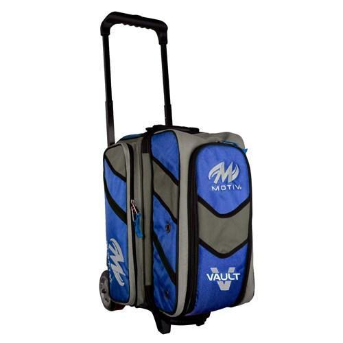 Motiv Vault Double Roller Blue Bowling Bag-DiscountBowlingSupply.com