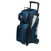 KR Strikeforce Drive Triple Roller Navy Bowling Bag-Bowling Bag