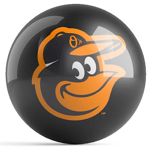 Ontheballbowling MLB Baltimore Orioles Logo Bowling Ball