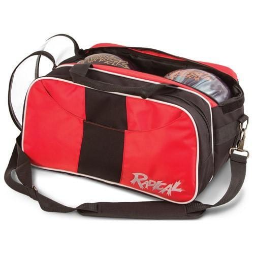 Radical Double Tote Plus Black Red-BowlersParadise.com