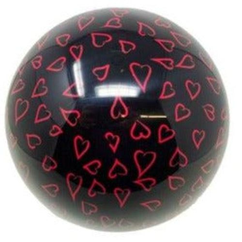 SaVi OTB Pink Hearts Polyester Bowling Ball
