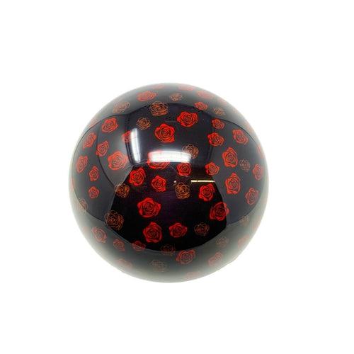 SaVi OTB Red Roses Polyester Bowling Ball-DiscountBowlingSupply.com