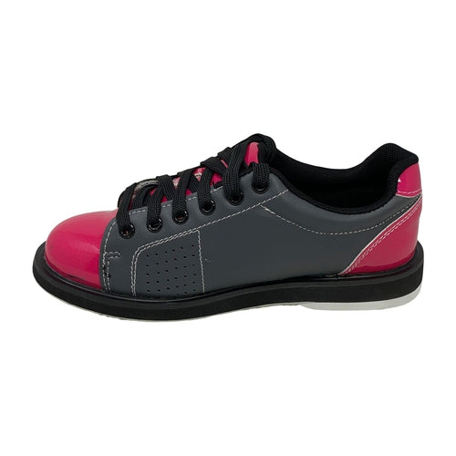 SaVi Women's Classic Pink/Grey Bowling Shoes