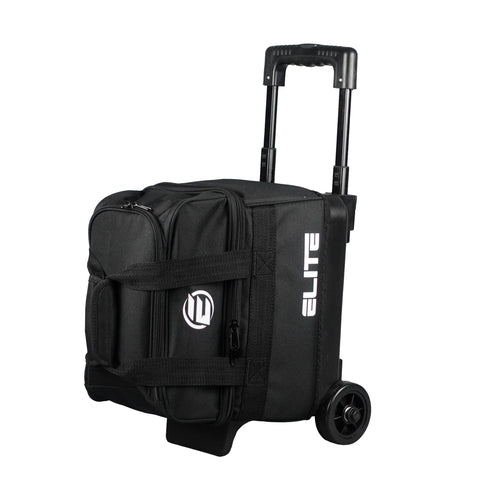 Elite Basic Single Roller Black Bowling Bag