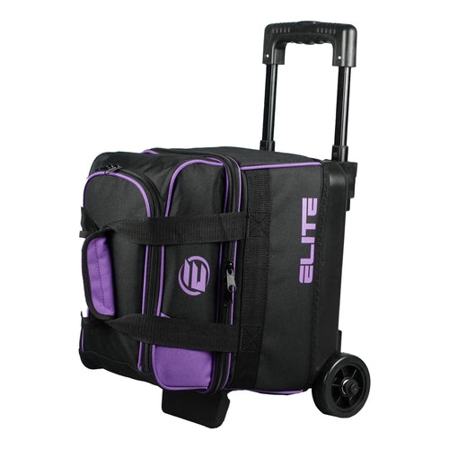 Elite Basic Single Roller Purple Bowling Bag