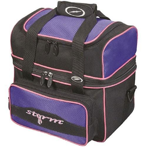 Storm Flip - 1 Ball Tote Bowling Bag Black / Purple