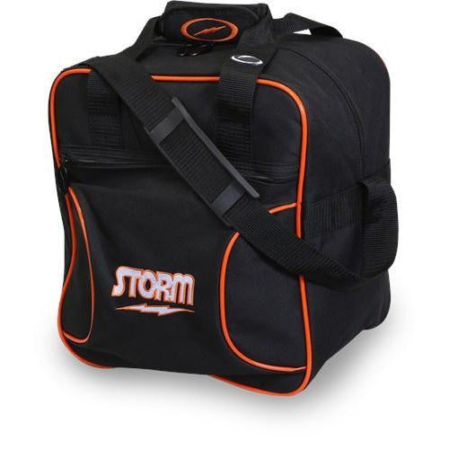 Storm 1 Ball Solo Black Orange Bowling Bag