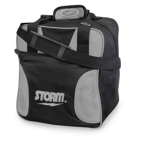 Storm 1 Ball Solo Black Silver Bowling Bag