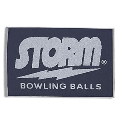 Storm Logo Navy/Grey Towel