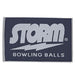 Storm Logo Navy/Grey Towel