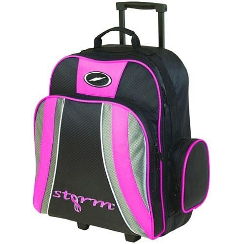 Storm Rolling Thunder 2 Ball Roller Bowling Bag with Wheels Color Platinum