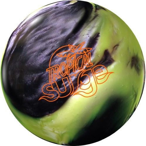 Storm Tropical Surge Black Gold Bowling Ball —