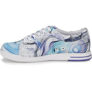 Storm Womens Meadow White Purple Swirl Bowling Shoes-DiscountBowlingSupply.com