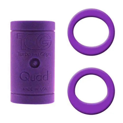 Turbo Grips Quad Bowling Finger Insert Purple —