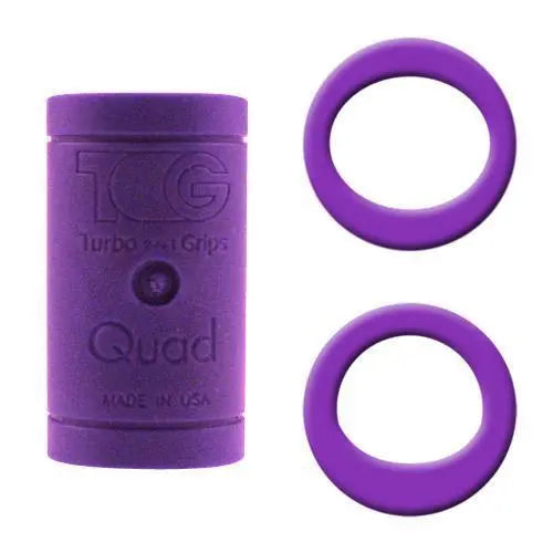 Turbo Grips Quad Bowling Finger Insert Purple