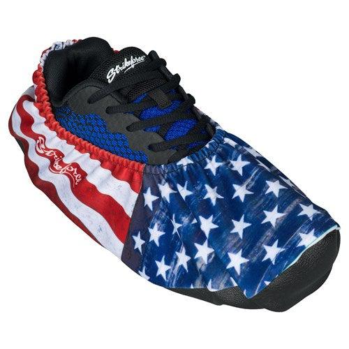 KR Strikeforce Flexx Bowling Shoe Covers USA Flag-accessory-DiscountBowlingSupply.com