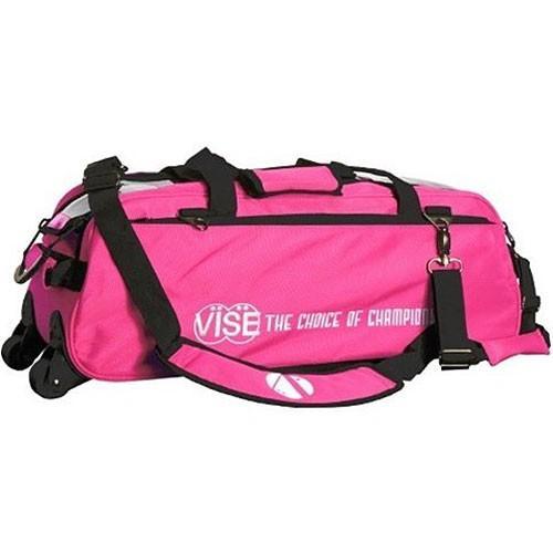 Elite Double Roller Pink Bowling Bag | 2 Ball Bowling Bag